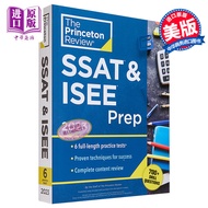 现货 Princeton Review SSAT&ISEE Prep 2023 Private Test Preparation 普林斯顿SSAT和ISEE备考2023 私人考试准备 【中商原版】