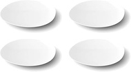 Mino Yaki 81-008-101 Miyama Plate, 4 pcs, Curry Plate, Pasta Plate, 9.1 x 8.7 inches (23 x 22 cm), F