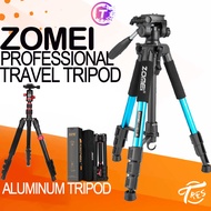 Zomei Black Edition Portable tripod  Q666 M5 M6 Q111 Multilevel Aluminum Alloy Video Cam Smartphone 