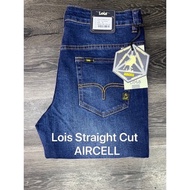 Seluar Jeans ( Lois) AIRCELL Straight Cut 100% ORIGINAL S11_21054👉free Phone Holder👍