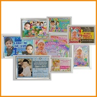∆ ☂ Acrylic Ref Magnet Giveaways Souvenir Birthday Christening Baptism Debut