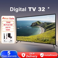 Digital TV 32 Inch 4K Television TV EXPOSE LED TV Murah With VGA/USB Ready Stock  5-year Warranty