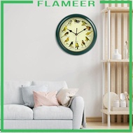 [Flameer] Singing Bird Wall Clock Wall Art Clock Decorative Clock Round Wall Clock for