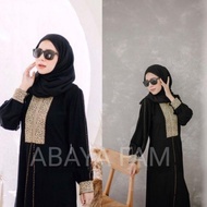 Hot Item..!!! Abaya Gamis Hitam Turkey Maxi Dress Arab Saudi Bordir