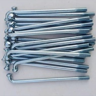 custom made saiz 10g 12g 14g BICYCLE SPOKE Spokes & Nipples 2mm 2.5mm 3mm Jejari rim rim basikal mot