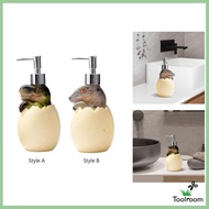 [ Cute Dinosaur Baby Egg Soap Dispenser Hand Soap Pump Lotion Bottle Detergent Shampoo Lotion Shower Gel Wash Hand Liquid