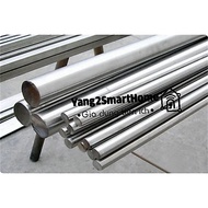 316L stainless steel solid round shaft, 316L solid stainless steel bar 12mm, 14mm, 16mm length 30cm,