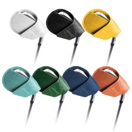 [szlztmy2mg] PU Leather Golf Iron Head Covers Set Wear Resistant Protective Sleeves Golf Club Cover 