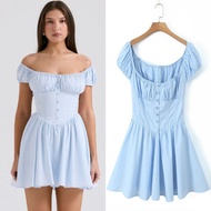 Blue Lovely Mini Dress 75375 (TS)