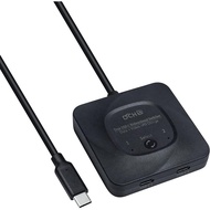 USB C Switch for 2 Computers, DCHAV Bi-Directional Type-C USB 3.0 Switcher ab Selector Video 8K@60Hz