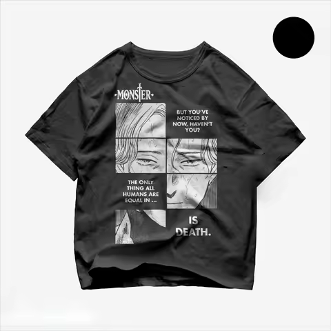 Limited Shirt Monster Naoki Urasawa - Monster Manga - Johan Liebert - Kenzo Tenma Tee - Monster Anim