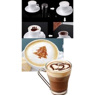 Eq-77 Latte Foam Coffee Art Foam Mold Contents 16 Pcs Jjye01 Coffee Foam