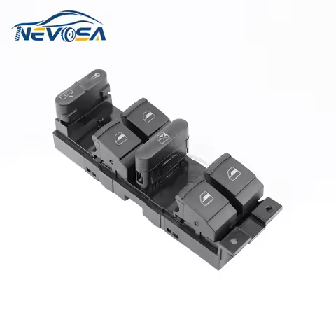 NEVOSA 1J4959857C Car Power Window Switch For Volkswagen VW Skoda Fabia Saloon Octavia Jetta Bora MK