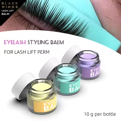Glue Eyelash Lifting Glue 10g, Solid Glue, Eyelash Eyebrow Wax, Eyelash Perm Pad, Silicone Eyelash L