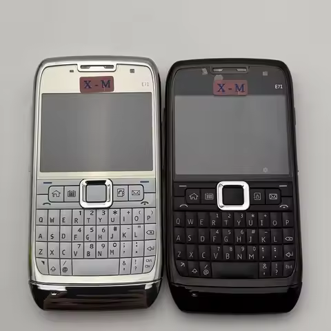 Original E71 Unlocked Mobile Cell Phone GSM 2G 3G QWERTY Russian Arabic Hebrew Keyboard Cellphone