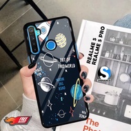 HP Realme 5 5 Pro Case Aesthetic Motifhp Astronaut Image Wallpapers 04 Custom Modern Design Cool Cas