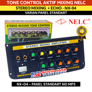 TONE CONTROL AKTIF ACTIVE MIXING NX04 2 TINGKAT ECHO SUBWOOFER REPEAT REPEATER MIDLE MIDDLE KARAOKE 
