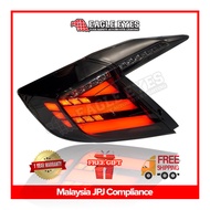HONDA CIVIC FC 2016-2021 LED SEQUENTIAL SIGNAL WELCOME LIGHT SMOKE TAILLAMP V8 TYPE-R STYLE LAMPU BELAKANG TAILLIGHT
