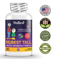 VIÊN UỐNG TĂNG CHIỀU CAO CHO BÉ TRÊN 10 TUỔI NUBEST TALL HỘP 60 VIÊN CHÍNH HÃNG - SẢN PHẨM ĐƯỢC CHỌN