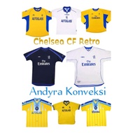 Retro Jersey Chelsea CF - FULL PRINTING - Free Custom Name set