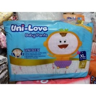 UNILOVE BABY DIAPER PANTS size XL by 30's