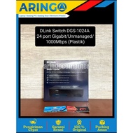 Network (Device) DLink Switch DGS-1024A 24 port Gigabit/Unmanaged/1000Mbps (Plastic)