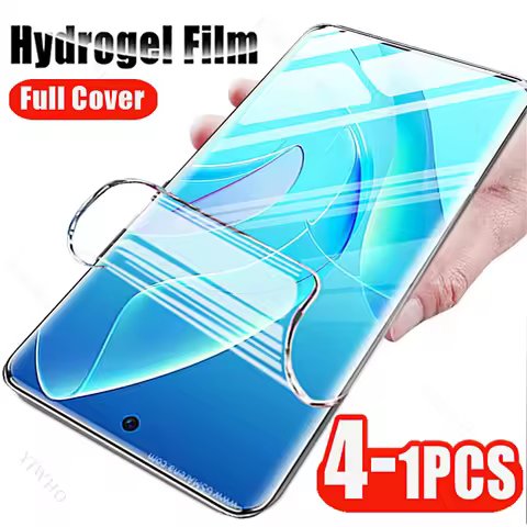 4-1pcs for Huawei Honor 60 70 Pro Plus Lite Pro+ Screen Protectors Hydrogel Film for Honor X 7 X8 X7