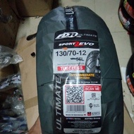Fdr 130/70-12 SPORT ZEVO Outer Tire FDR RING 12 TUBELESS TL ULTIMATE Motorcycle Tire 130 70 RING12 1307012 Tubless