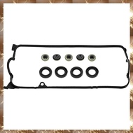 (Y O Q N) Valve Cover Gasket Set 12341-PLC-000 for 01-05   1.7L SOHC 16V D17A2 D17A1 D17A6 D17A7 CNG