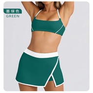 SCO Sports Suit Female Skinny Nude Yoga Suit Running Fitness Yoga Outdoor Yoga Dress