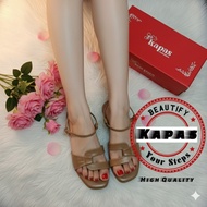 3 CM Heeled Flat Sandals Uzma Sandals Trendy Cotton Sandals Collection KS AN_02