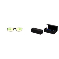Gaming Glasses for Kids (age 12+) - Blocks 65% Blue Light - MOBA Razer Edition, Onyx, Amber Tint & U