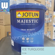 JOTUN MAJESTIC TRUE BEAUTY SHEEN Ice Turquoise 5136 (2.5 liter)