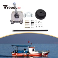[Available] Outboard Steering System Marine Outboard Engine Motor Parts, Easy to Install Sturdy Supp