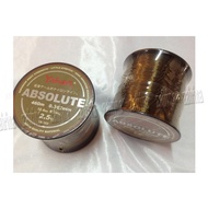 Benang Senar Tali Pancing YAKUZA ABSOLUTE YK-103 Coklat FISHING ROD Nilon Reel Ril Rel Rak Tas Tempa