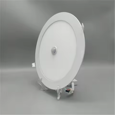 LED Downlight 6W 9W 12W 18W 24W PIR Motion Sensor Ultra-thin LED Panel light Recessed Daylight Lampa