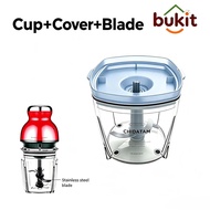 Cup + Cover+Blade for 900ML Capsule Cutter Chopper Blender| RS-1686 | Untuk Dessini & Swiss Thomas M