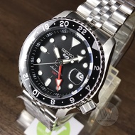 [Watchwagon] Seiko 5 Sports GMT SSK001J1 Made in Japan 100m WR Black Dial Automatic Gents Watch ssk001 ssk001j