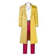 TrickSter Dead By Daylight Suit Jacket Striped Pants Hezhiyun Cosplay Costume  Halloween Cosplay