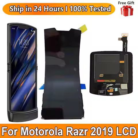 P-OLED For Motorola Razr 2019 LCD Display Touch Screen Sensor Digiziter Assembly Replace For Motorol