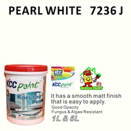 7236 J (CHI) P.WHITE ( 1L ) KCC PAINT INTERIOR KORETON PRO PROFESSIONAL SERIES INTERIOR EMULSION MAT