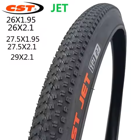 CST JET C-1820 Mountain MTB Bike Tire 27TPI Wire Bicycle Tyre pneu 26X1.95 27.5X1.95 27.5X2.1 Red Lo