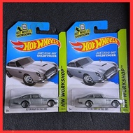 Hotwheels Aston Martin 1963 DB5 007 Goldfinger James Bond 2014 1963 Aston Martin DB5 DBS Kereta 007 