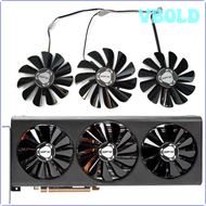 VBOLD NEW 1SET 95mm 85mm CF1010U12S RX 5700 XT GPU FAN，For XFX RX 5700 Radeon RX 5700 XT 5600XT THICC III Graphics card cooling fan HRTHW