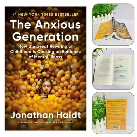 the Anxious Generation: Mental Health Books for Adolescents Exploring Link between Childhood Develop