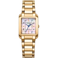 Citizen EW5603-89Y ( Watch L CITIZEN L Solar-powered Eco-Drive SQUARE Collection) Square Watch Gold 