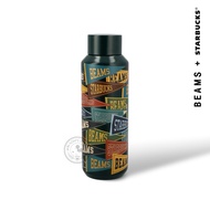 Starbucks Tumbler Beams Flags Water Bottle Japan Fashion Brand Stainless Steel 16oz Grande Leak Proo