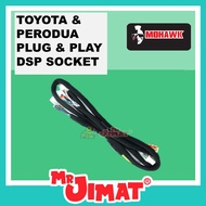 Mohawk Toyota / Perodua DSP Plug and Play Socket for Android Player