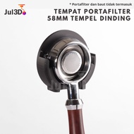 MESIN Wall Holder Portafilter 58mm Coffee Coffee Tool Wall Mount Expresso Machine
