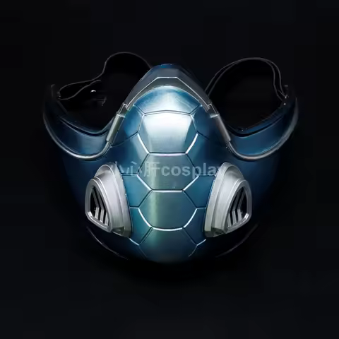 2 Colors Game Valorant Viper Mask Cosplay Party Face Resin Mask Viper Halloween Woman Cos Props Acce